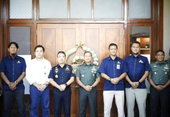 Danrem 083/BDJ Kolonel Inf Kohir bersama jajaran Bea Cukai Malang, Rabu (2/7)
