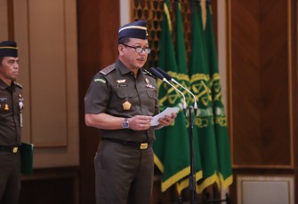 Jaksa Agung Muda Pembinaan Bambang Sugeng Rumono