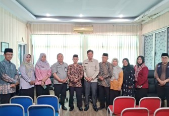 Foto bersama LDII dan Dinas Kesehatan Sulsel