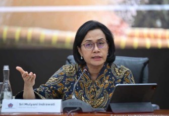 Menteri Keuangan (Menkeu) Sri Mulyani Indrawati 