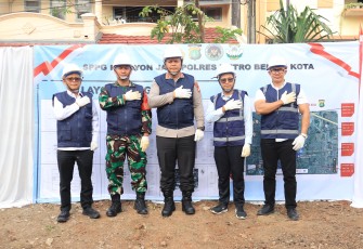 Polres Metro Bekasi Kota Bangun Gedung SPPG