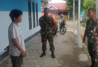 Satgas TMMD Ke-124 Kodim 0408/BS Gelar Komsos di Sekolah