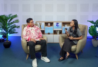 Wakil Menteri Transmigrasi Viva Yoga Mauladi saat menjadi tamu dalam program ‘Wawancara Eksklusif  Tribunnews’, Palmerah, Jakarta, 27/8/2025.