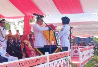 Wali Kota Lis Darmansyah Pimpin Upacara HUT ke-80 RI di Tanjungpinang