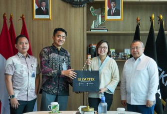 Wamenekraf Irene Umar saat menerima audiensi dari Zarfix, sebuah platform berbasis kecerdasan buatan (AI) karya anak bangsa.