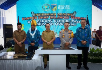 Kepala BNN RI Resmikan Gedung BNNP dan Gedung Regabilitasi di Sulawesi Tengah 