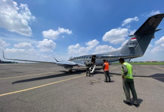 Wing Udara 2 Puspenerbal Cetak Co-Pilot Baru Pesawat VIP King Air
