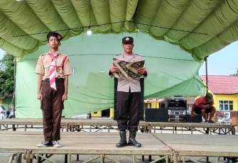 HUT Pramuka Ke-64 Tahun 2025 Kwatir Ranting Belitang Mulya