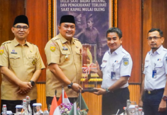 KAI Daop 1 Jakarta Audiensi dengan Pemkab Bogor