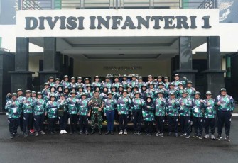 Divif 1 Kostrad dan Kementerian Lingkungan Hidup Gelar Pembekalan Pemimpin Bermental Tangguh