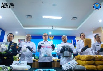 Konferensi Pers BNN RI