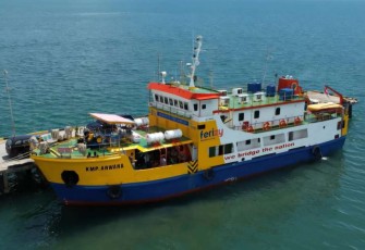 Ilustrasi armada PT ASDP Indonesia Ferry 