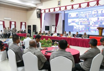 Gubernur Ansar Ahmad Hadiri Rakor Lintas Sektoral Bahas Kesiapan Pengamanan Idulfitri 1446 H 