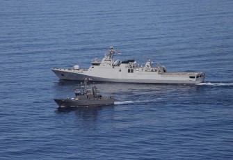 KRI Sultan Iskandar Muda Gelar Latihan Bersama Angkatan Laut Lebanon 