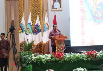 Kepala Badan Strategi Kebijakan Dalam Negeri (BSKDN) Kemendagri Yusharto Huntoyungo