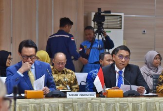 Sosialisasi Nota Kesepahaman Rantai Pasok Mineral Kritis dan Strategis, pada Selasa (18/2)