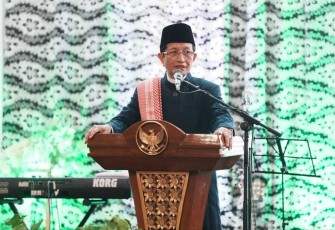 Menteri Agama Republik Indonesia Prof. KH. Nasaruddin Umar, MA