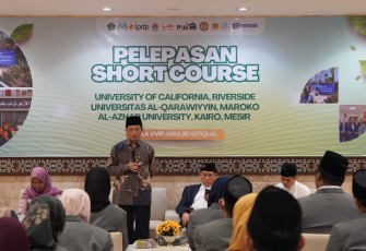 Menag Nasaruddin Umar melepas keberangkatan 82 mahasiswa program S2 dan S3 untuk mengikuti short course ke berbagai perguruan tinggi luar negeri.