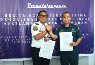 Ditjen Hubdat Serah Terima Tugas dan Fungsi Keselamatan ke DItjen Hubla 