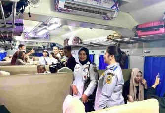 Pemprov Kolaborasi KAI Berangkatkan 623 Pemudik Tahap I
