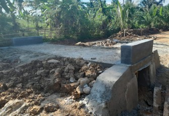 Salah Satu Plat Duiker Program TMMD Ke-124 Kodim 0408/BS Sudah Selesai