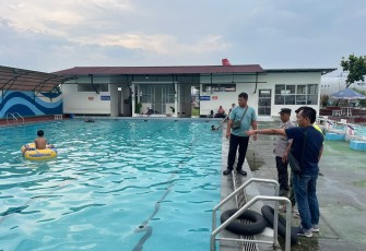 Kolam renang Edupark Intanpari kedalaman 1,3 meter lokasi tenggelamnya korban