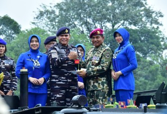 Tasyakuran Restrukturisasi Korps Marinir dan 14 Kodaeral TNI AL