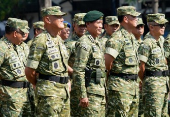 Panglima Kostrad, Letjen TNI Mohammad Fadjar, MPICT., menghadiri penerimaan Perwira Remaja (Paja) TNI Angkatan Darat Abituren Pendidikan Pertama Perwira (Dikmapa) Perwira Karier (PK)