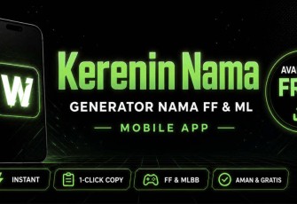 Aplikasi "Nama Keren FF & ML" Dibahas oleh 5 Content Creator Gaming Indonesia dalam Sepekan