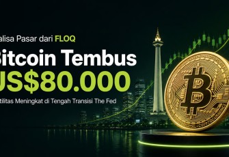 Bitcoin Tembus US$80.000, Pasar Diuji Transisi The Fed dan Perpecahan FOMC