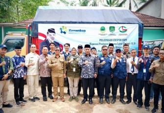 Pelepasan Ekspor Kopi Koperasi Produsen Gunung Luhur Berkah ke Aljazair, Sabtu (17/1)