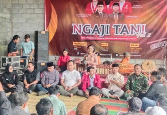 Ngaji tani di wilayah desa binaan 