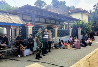 Pengamanan halal bihalal di wilayah desa binaan 