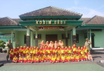 Edukasi kebangsaan Kodim 0806 Trenggalek 