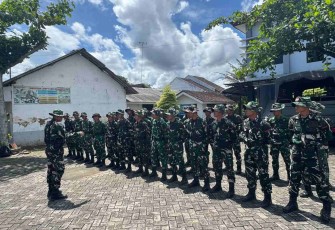 Apel satgas TMMD Kodim Trenggalek
