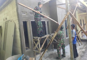 Sasaran fisik renovasi RTLH di Desa Brabe