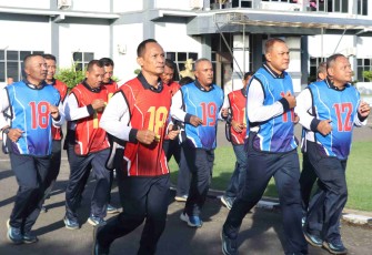 Tes Samapta prajurit Kodaeral XIV Sorong