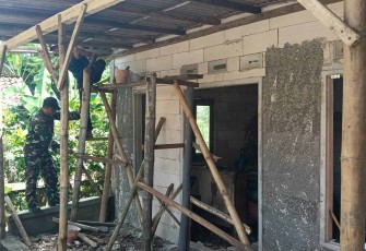 Pembangunan RTLH warga Dusun Klagin