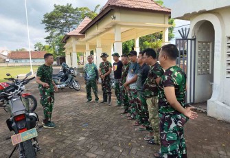 Pengarahan satgas TMMD ke-128 Kodim 0820/Probolinggo