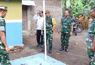 Peninjauan tangki septik warga