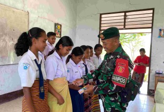 Tebar ilmu di perbatasan