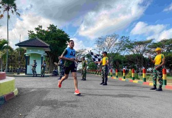 Yonkes 2 Kostrad Gelar Lari Perorangan 8K