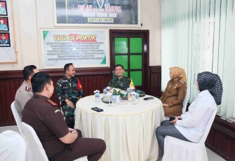Tim Wasev TMMD ke-129 di Makodim 0821/Lumajang