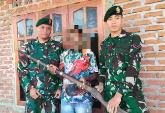 Terima sukarela senjata Springfield di perbatasan