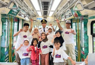 Edutrain LRT Jabodebek, Cara KAI Kenalkan Transportasi Publik kepada Anak Sejak Dini