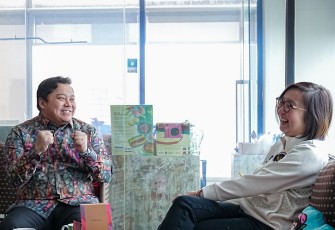 Wakil Menteri Ekonomi Kreatif, Irene Umar, menerima kunjungan Deputy Chief of Mission (DCM) Kedutaan Besar Republik Indonesia (KBRI) Seoul, Ali Andika Wardana di Kantor Kementerian Ekonomi Kreatif, Jakarta, Selasa (20/1/2026)