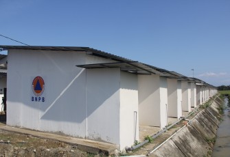 Pemerintah meresmikan Hunian Sementara (Huntara) bagi masyarakat terdampak bencana di Kabupaten Pidie Jaya, Aceh, Kamis (5/2)