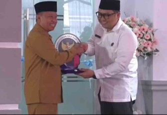Wali Kota Depok Supian Suri bersama Kepala Kemenhaj Depok Fauzan