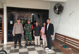 Pengamanan Jum'at Agung di wilayah desa binaan 