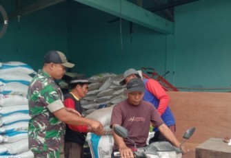 Distribusi pupuk wilayah desa binaan